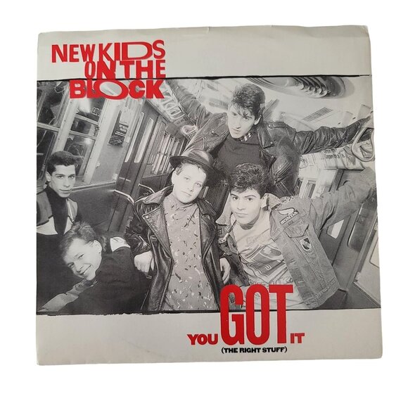 New Kids On The Block-You Got It VG+ Vinyl record album 7" Single vintage NKOTB - Picture 1 of 4